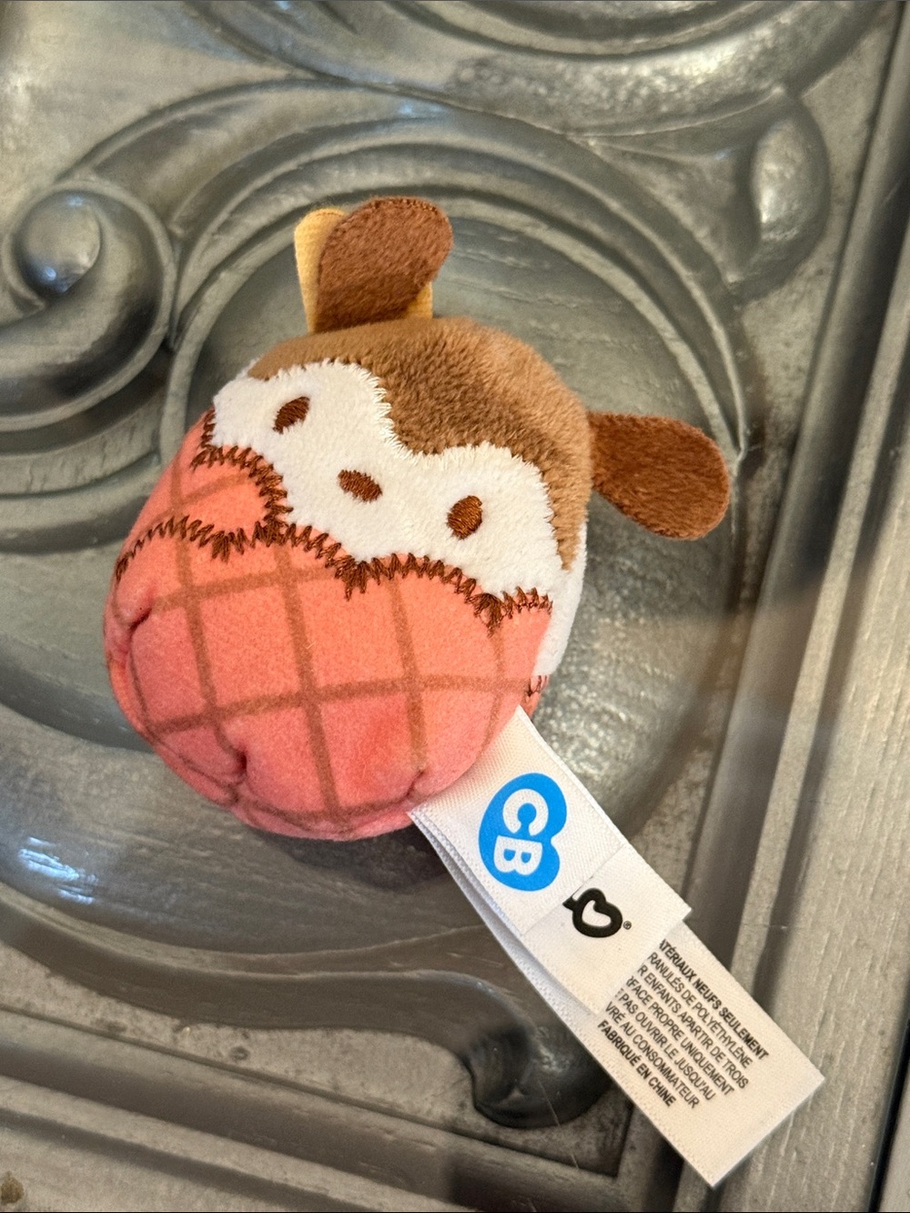Sanrio Cutie Beans Pink & Brown Mini Plush Character
